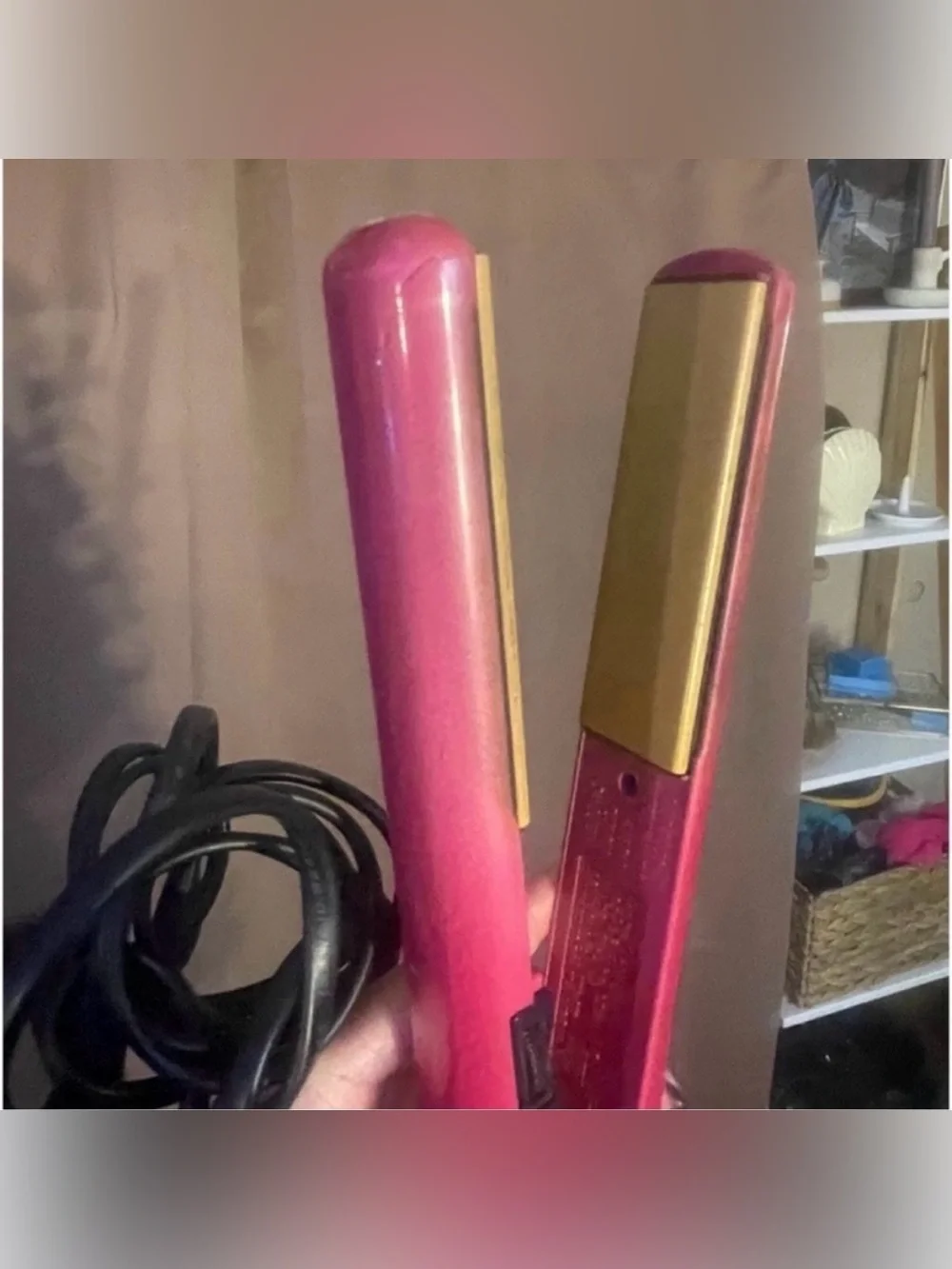 Chi pink hot tool straighter great used condition